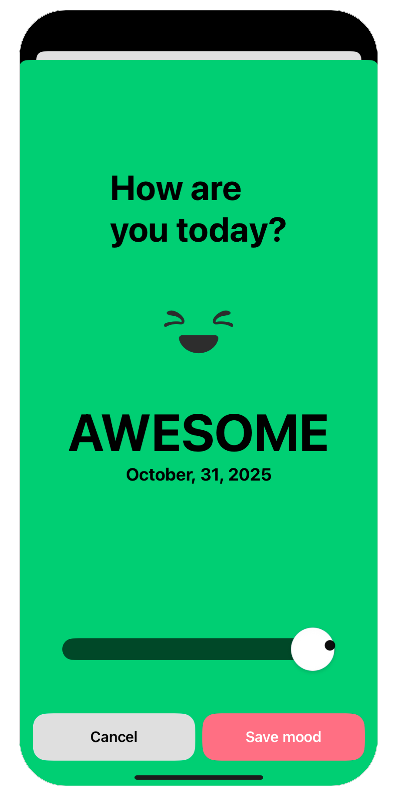 Habbit screen